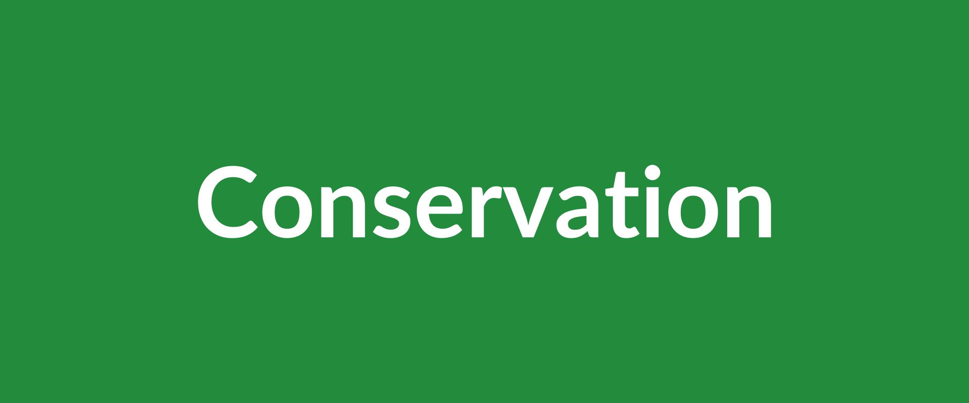 Conservación